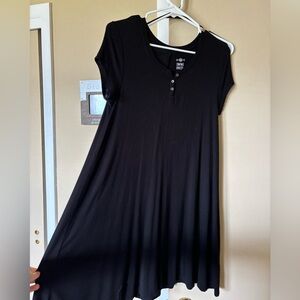 Soft tshirt swing dress